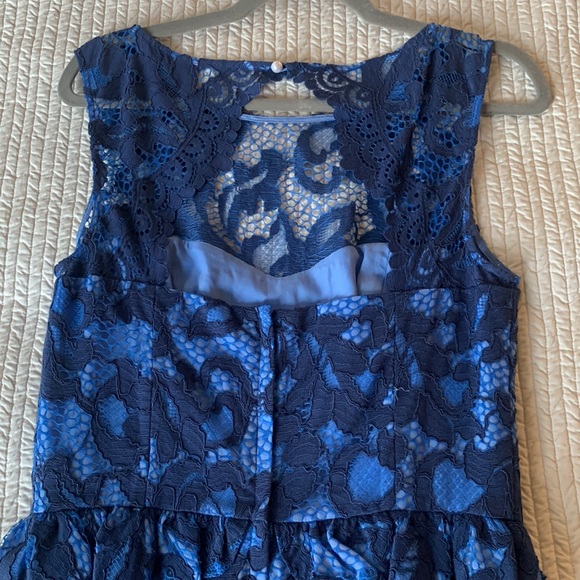 Lilly Pulitzer Navy Lace Dress - Picture 7 of 8